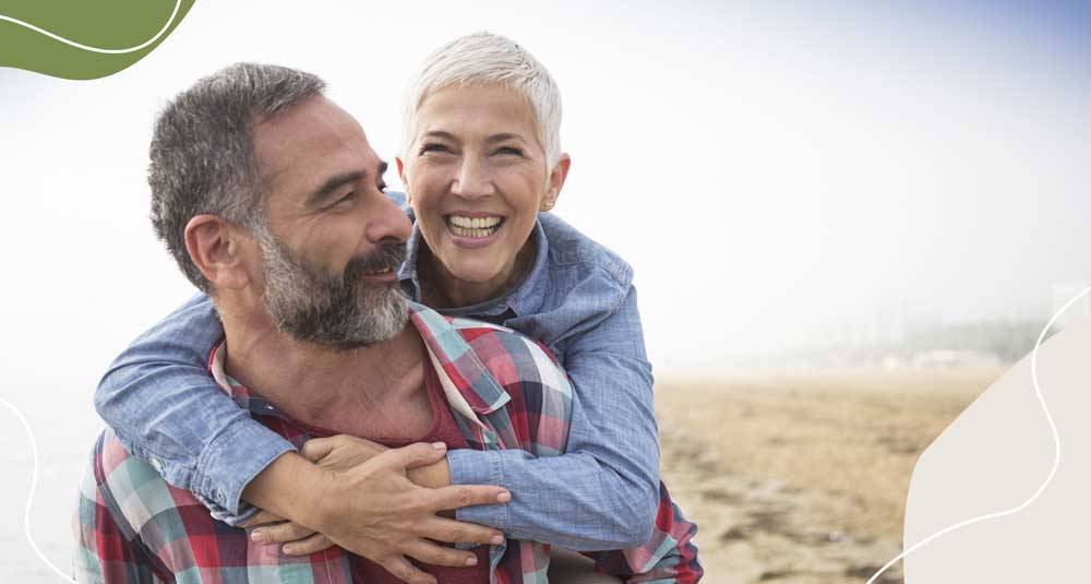 Happy Smiling Older Couple